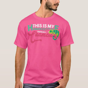 Camiseta Este É Meu Im Humano Realmente Um Camaleão