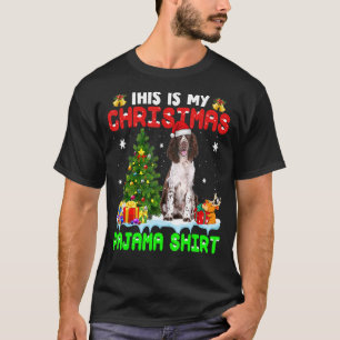 Camiseta Este É Meu Natal Pajama English Springer Span