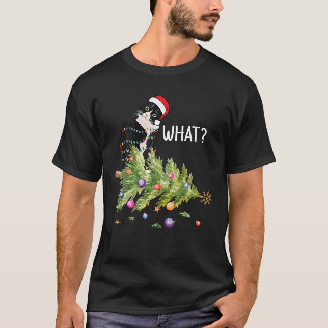 Camiseta Este É Meu Natal Pajama Engraçado Papais noeis Axo (Frente)