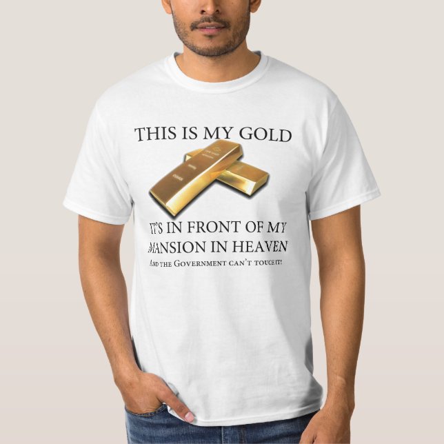 Camiseta Este é meu ouro (Frente)