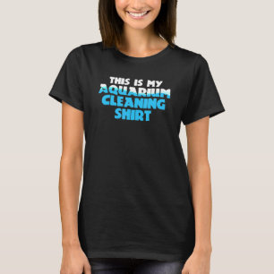 Camiseta Este é meu peixe de limpeza de aquário Animal de e
