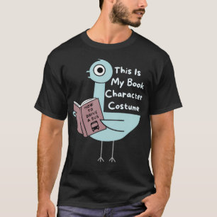 Camiseta Este É Meu Personagem De Livro Costume Engraçado P