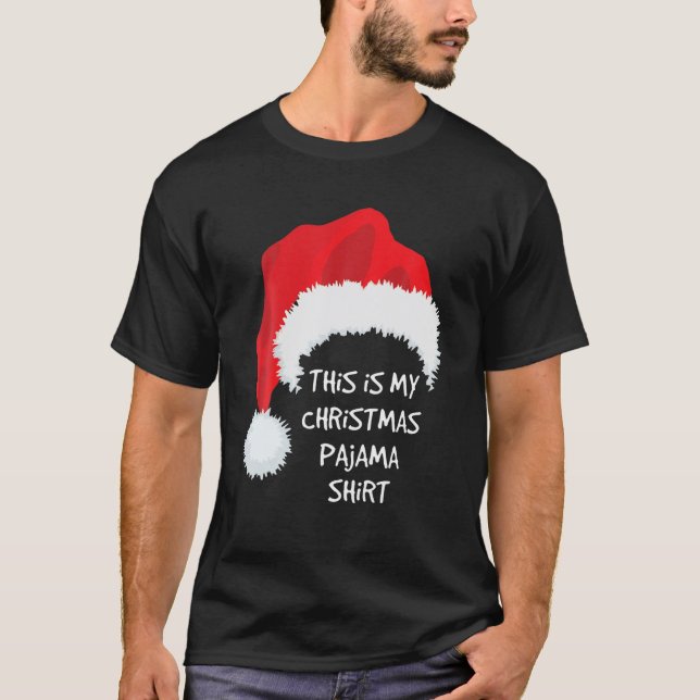 Camiseta Este É Meu Pijama De Natal (Frente)