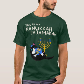 Camiseta Este é meu pijama engraçado de Hanukkah Pajamakah