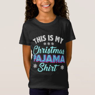 Camiseta Este É Meu Presente Da Família X-Mas Legal Do Paja