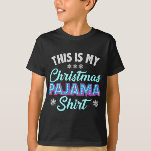 Camiseta Este É Meu Presente Da Família X-Mas Legal Do Paja