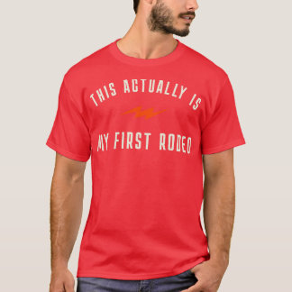 Camiseta Este é meu primeiro rodeio