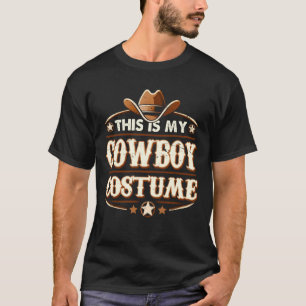 Camiseta Este É Meu Traje De Cowboy País Ocidental Rodeio S