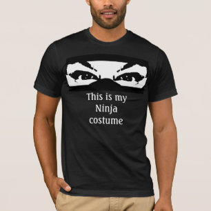 Camiseta Este é meu traje de Ninja