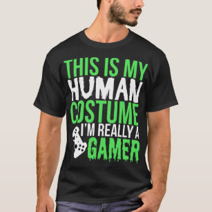 Camiseta Este é meu traje que humano eu sou realmente um
