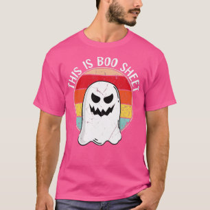 Camiseta Este É O Boo Sheet Feliz Halloween