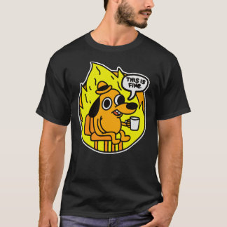 Camiseta Este é o Fine Doggo Este é o Fine Dog Isto é bom