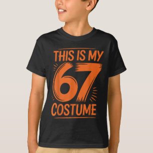 Camiseta Este É o Meu 67 Fantasia Meme Seis Sete Meninos Cr