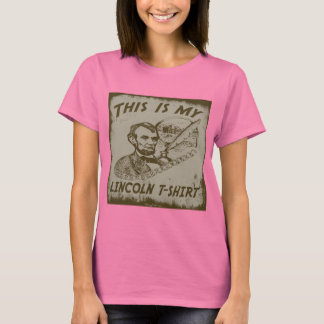 CAMISETA ESTE É O MEU ABE LINCOLN T SHIRT