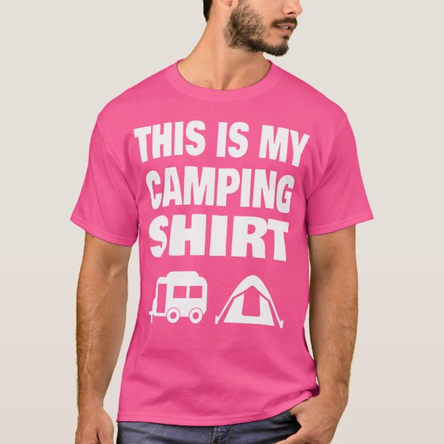 Camiseta Este É O Meu Acampamento (Frente)