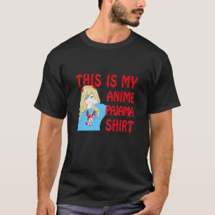 Camiseta Este É O Meu Anime Pajama, Engraçado Gift De Gar