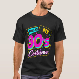 Camiseta Este É O Meu anos 80 De Roupa De Fato.
