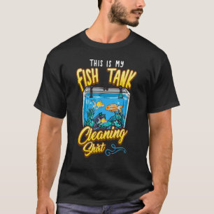Camiseta Este É O Meu Aquário Limpeza Aquarista Aquário