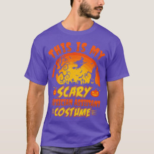 Camiseta Este é o meu Assistente Médico de Halloween Assust