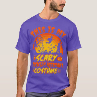 Camiseta Este é o meu Assistente Médico de Halloween Assust