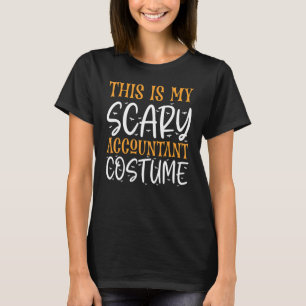 Camiseta Este É O Meu Assustador De Contabilidade Halloween