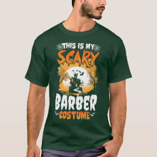Camiseta Este é o meu assustador Dia das Festas Barber