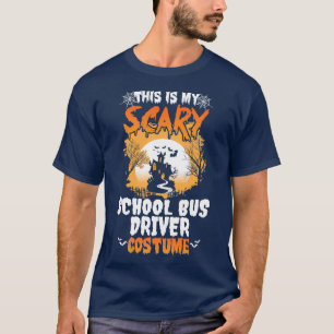 Camiseta Este é o meu assustador Hallowe de Costume de Moto