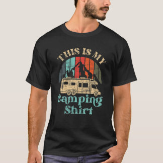 Camiseta Este É O Meu Ataque Para O Motohome Campervan Retr