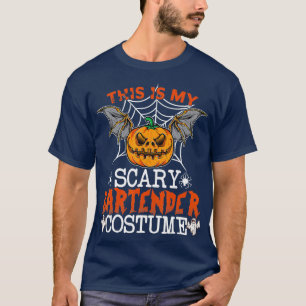 Camiseta Este É O Meu Barman Assustador.