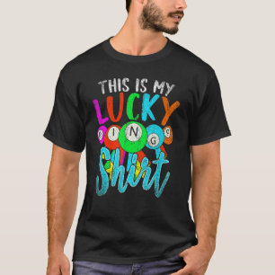 Camiseta Este É O Meu Bingo Jogador De Bingo