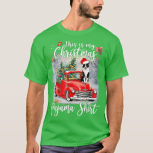 Camiseta Este É O Meu Cachorro Collie Xmas Da Fronteira Do 