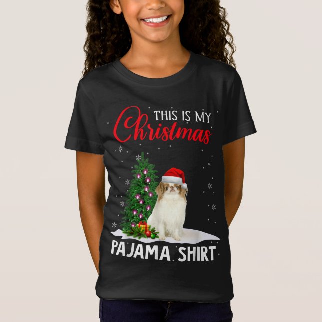 Camiseta Este É O Meu Cachorro De Natal No Japão (Frente)