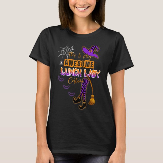 Camiseta Este É O Meu Café De Almoço De Halloween (Frente)