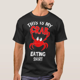 Camiseta Este É O Meu Caranguejo Comendo Caranguejo Vermelh
