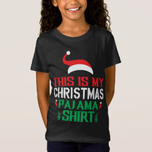 Camiseta Este é o meu chapéu de Papai noel do Pajama de Nat