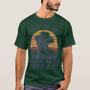 Camiseta Este É O Meu Concurso De Música Do País, Shirt Wes