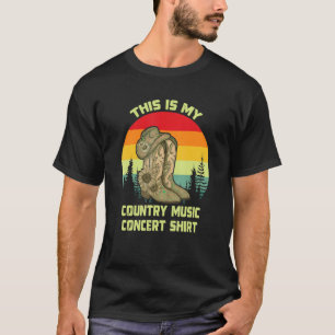 Camiseta Este É O Meu Concurso De Música Do País Vintage So