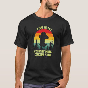 Camiseta Este É O Meu Concurso De Música Do País Vintage So