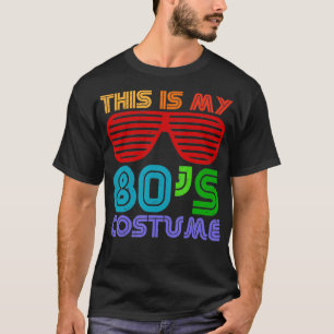 Camiseta ESTE É O MEU COSTUME 1980s COSTUME Retro Vintage H