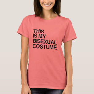 CAMISETA ESTE É O MEU COSTUME BISEXUAL