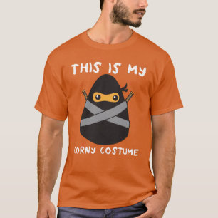 Camiseta Este É O Meu Costume Engraçado Crianças Ninja Cand