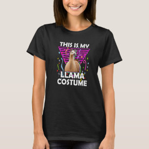 Camiseta ESTE É O MEU CUSTO LLAMA Halloween Llama custo oci