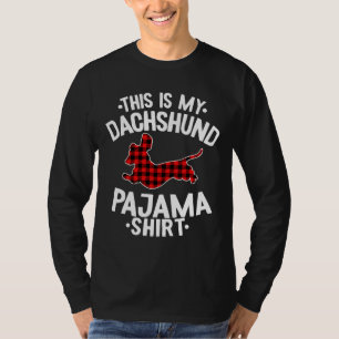 Camiseta Este É O Meu Dachshund Pajama