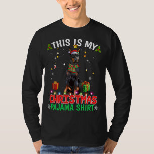 Camiseta Este é o meu Design da Família Pajama XMAS de Nata