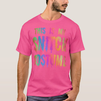 Camiseta Este É O Meu Dia de as Bruxas engraçado De Costume