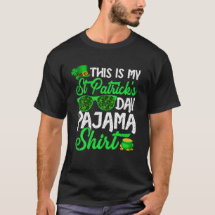 Camiseta Este é o meu Dia de São Patrício Pajama Happy P