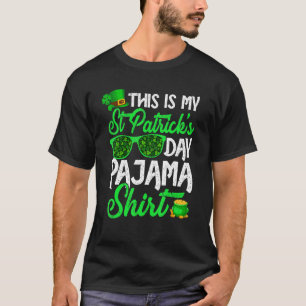Camiseta Este é o meu Dia de São Patrício Pajama Happy Patr