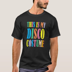 Camiseta Este é o meu Disco Costume Disco 70s, 80s - Versão