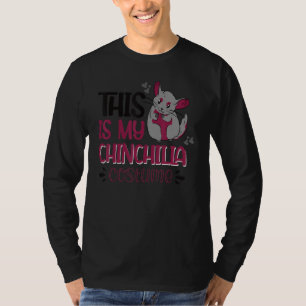 Camiseta Este É o Meu Disfarce de Chinchila