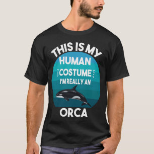 Camiseta Este é o meu disfarce de humano, na verdade sou um